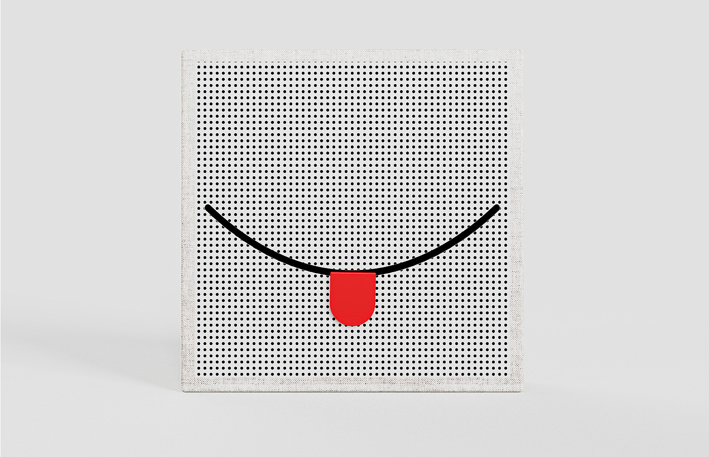 smiling face，sound，