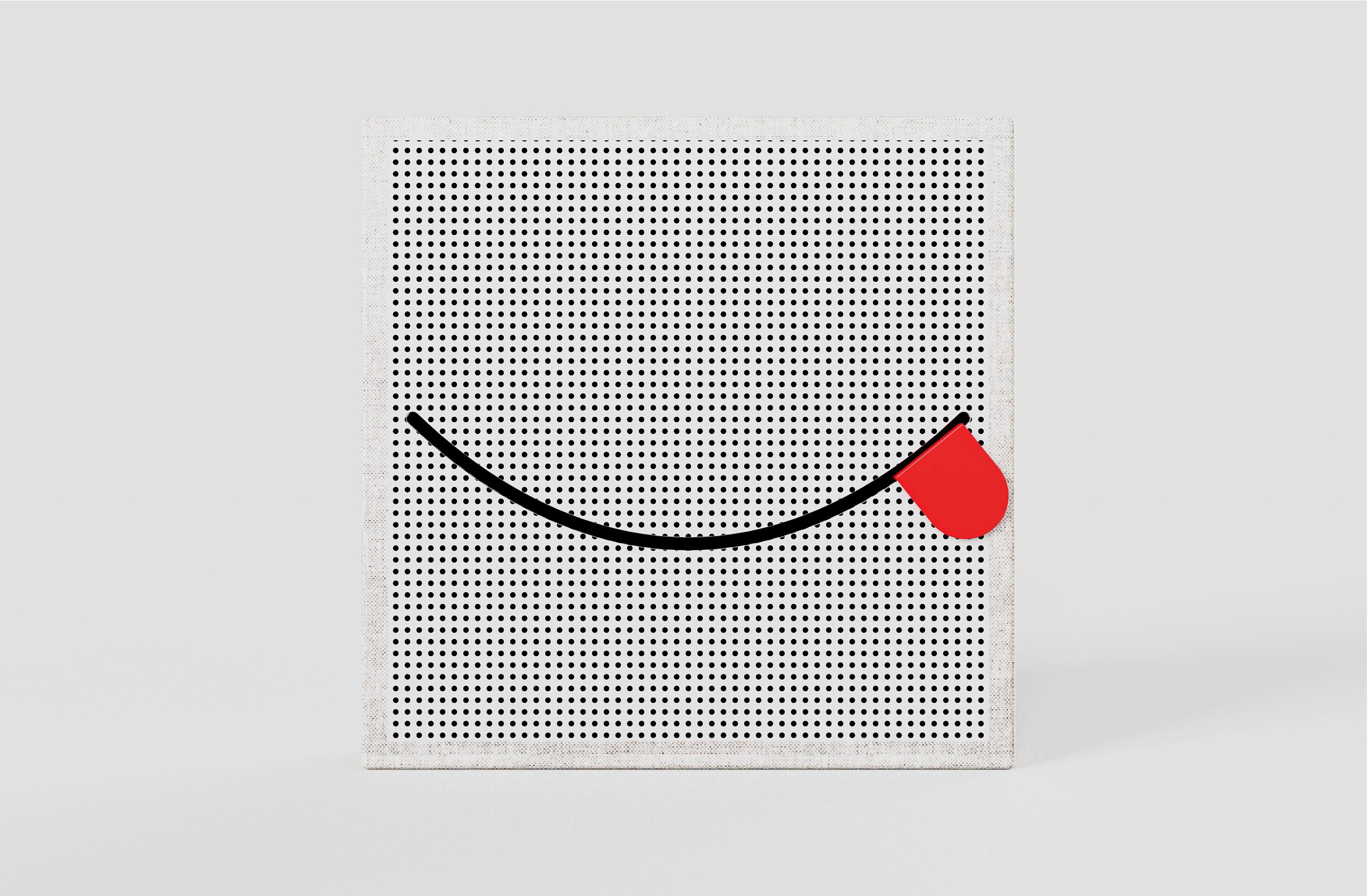 smiling face，sound，