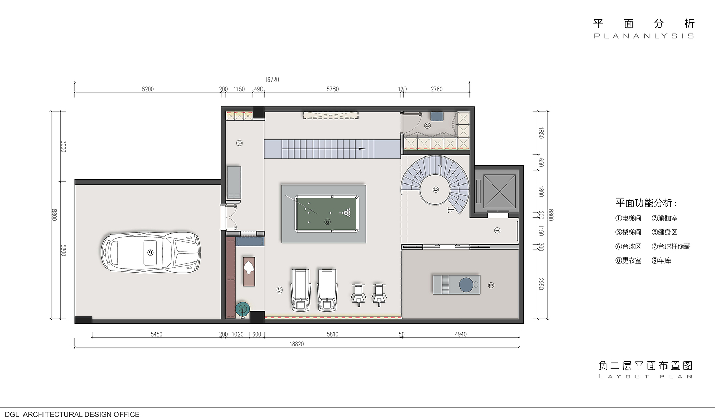villa，Villa model room，Residential space，Minimalist housing，