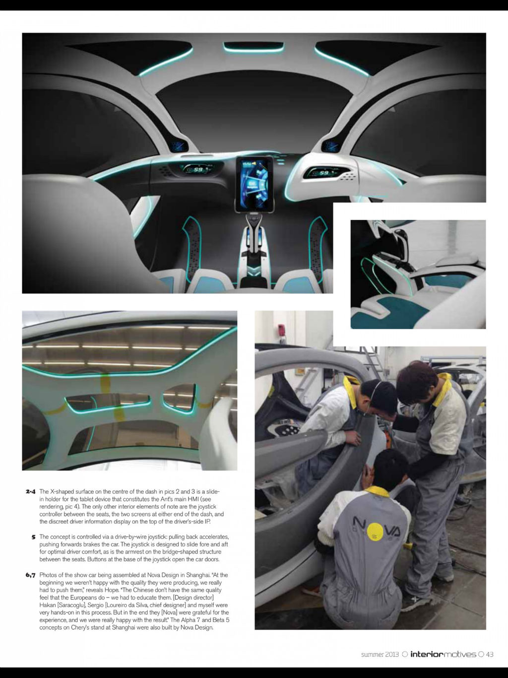 Automotive interior，two thousand and thirteen，magazine，
