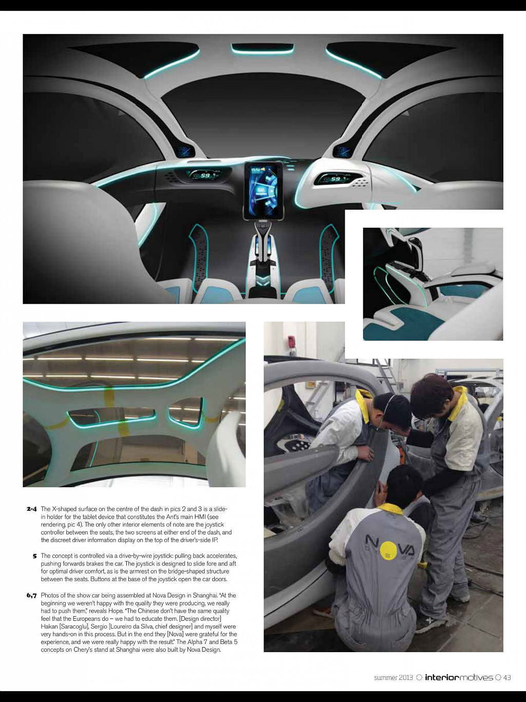 Automotive interior，two thousand and thirteen，magazine，
