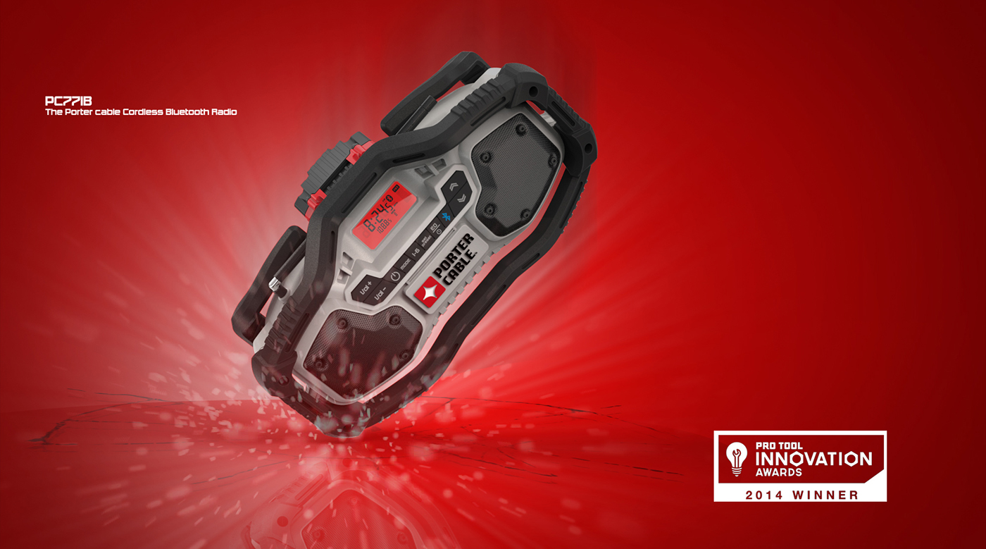 Bluetooth，wireless，radio，player，Porter cable，Professional tool innovation award，