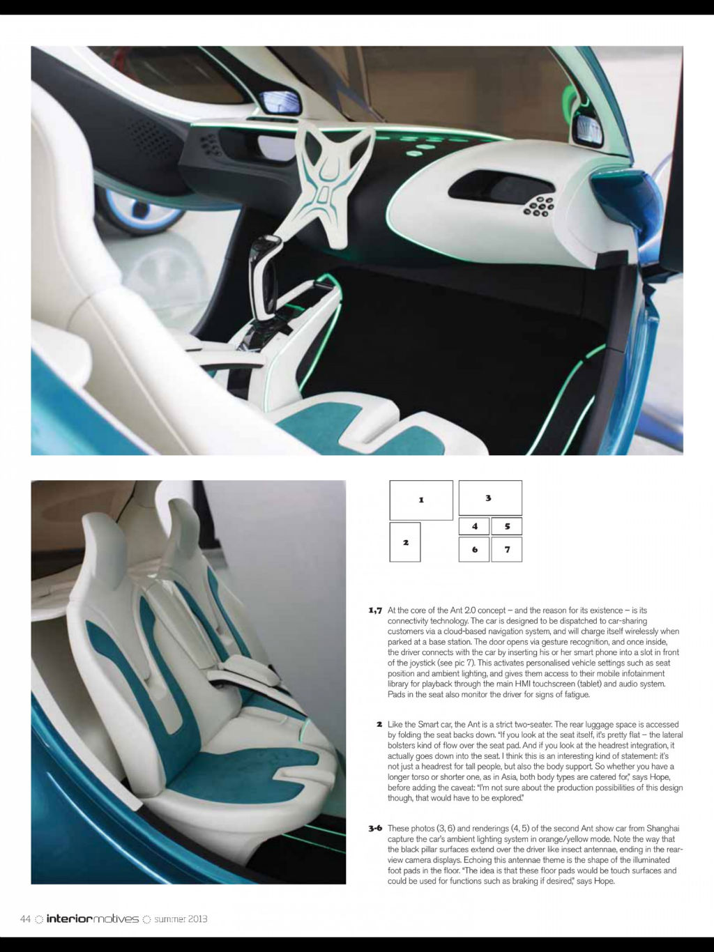 Automotive interior，two thousand and thirteen，magazine，