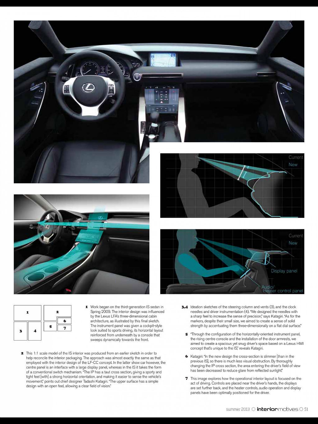 Automotive interior，two thousand and thirteen，magazine，