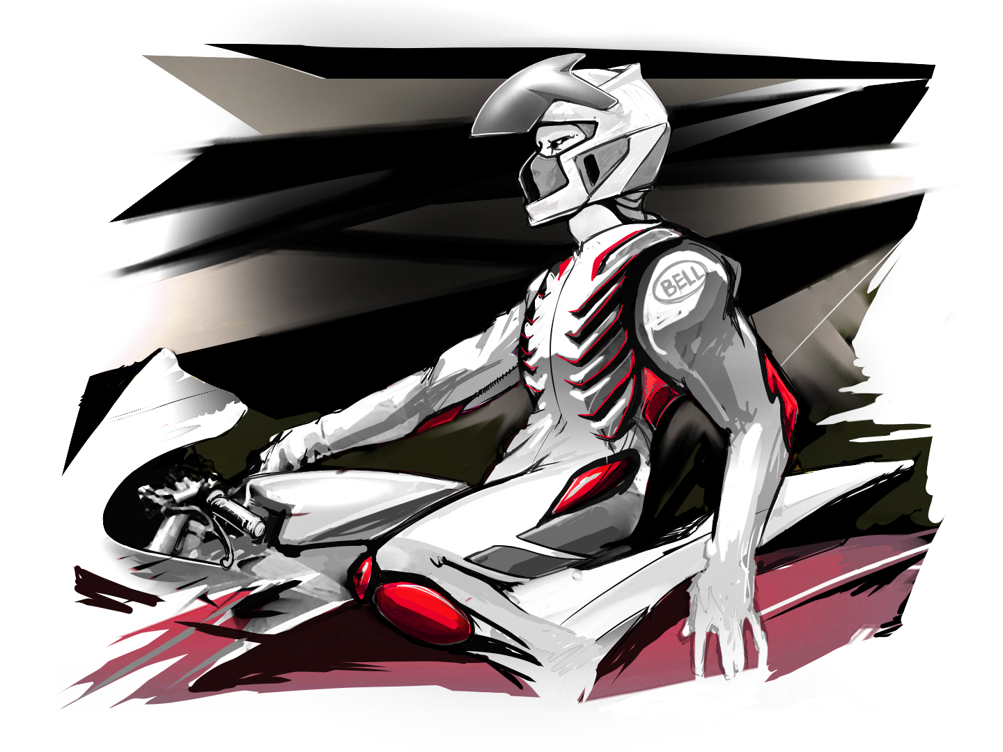 greatly enrich one's mind，industrial design，Design，conceptual design，Helmet，Goggles，a set of martial-arts movements，