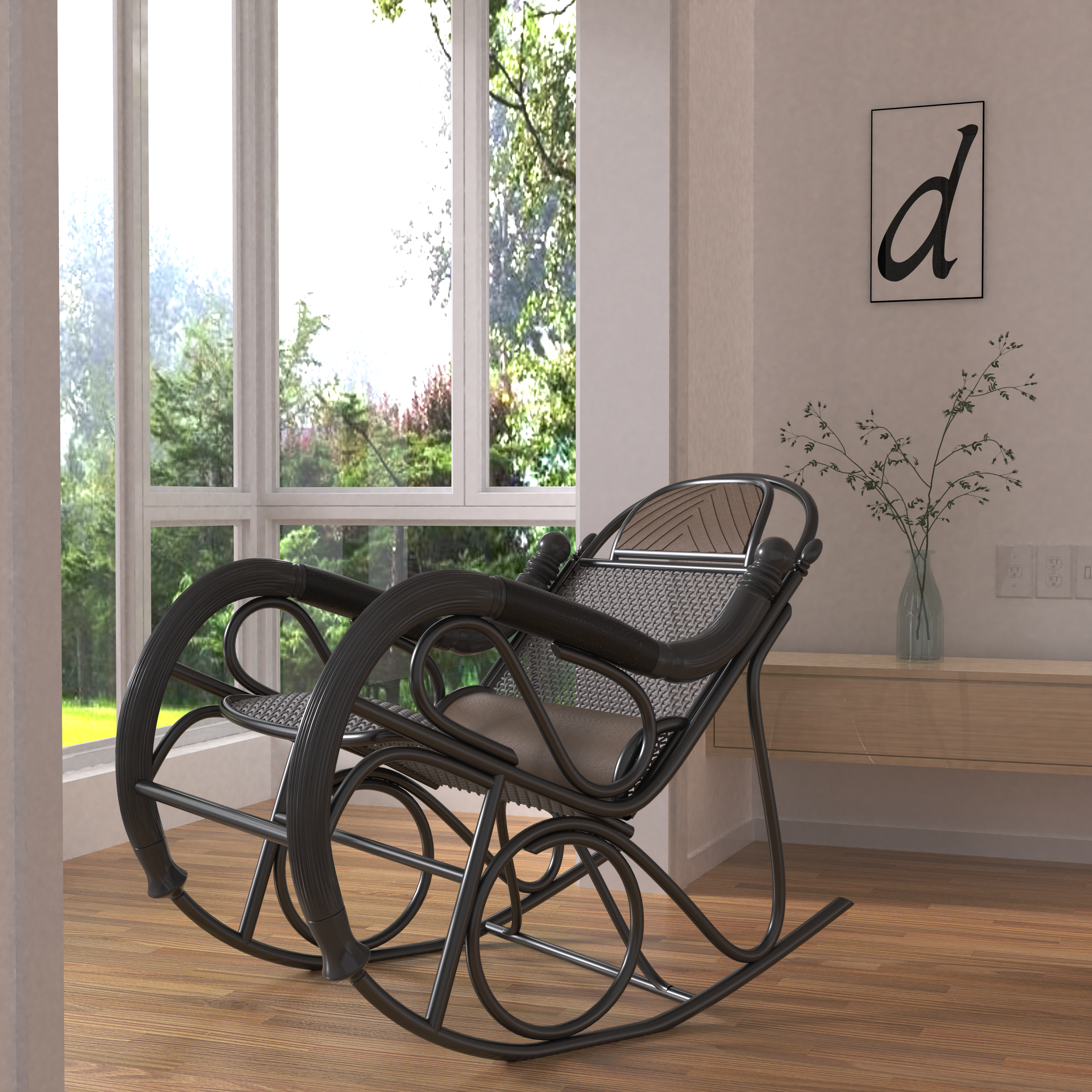 Modeling and rendering exercises in April，