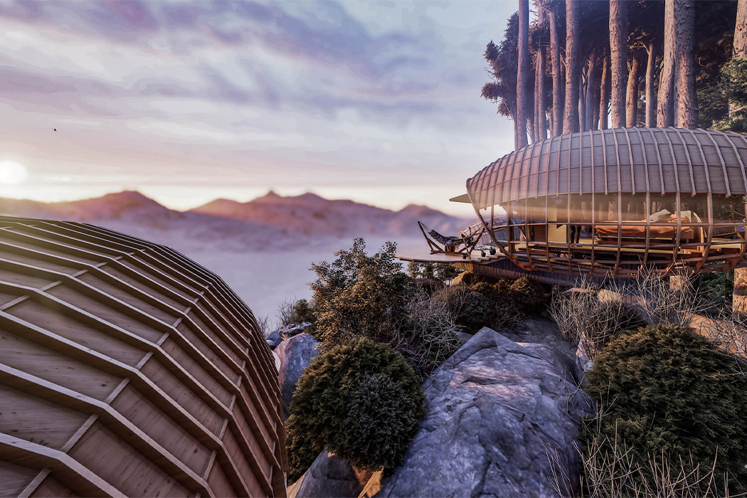 Quick Architect，Render，Terrace，Open type，