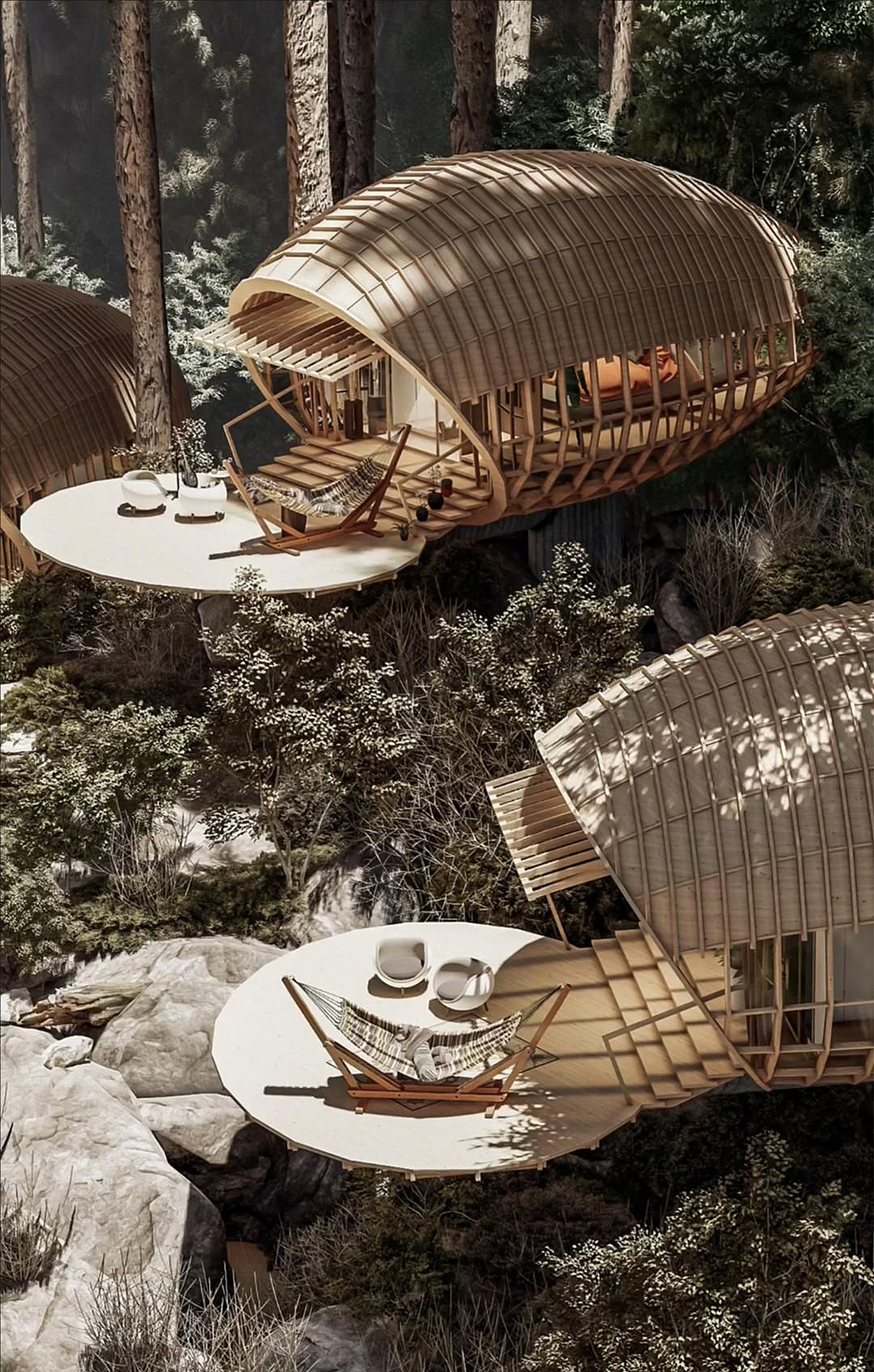 Quick Architect，Render，Terrace，Open type，