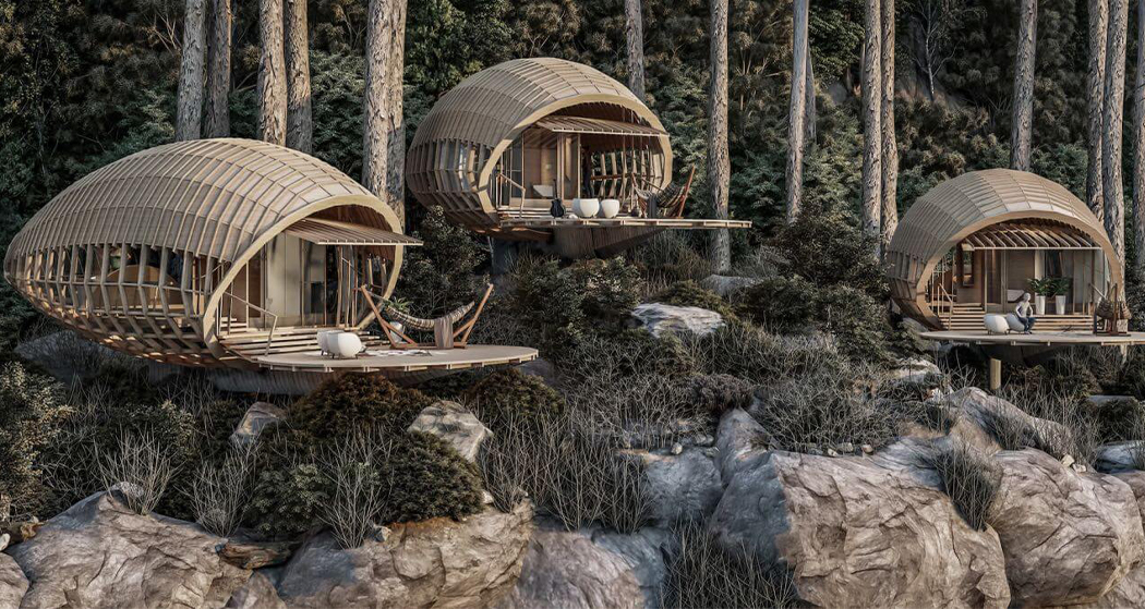 Quick Architect，Render，Terrace，Open type，