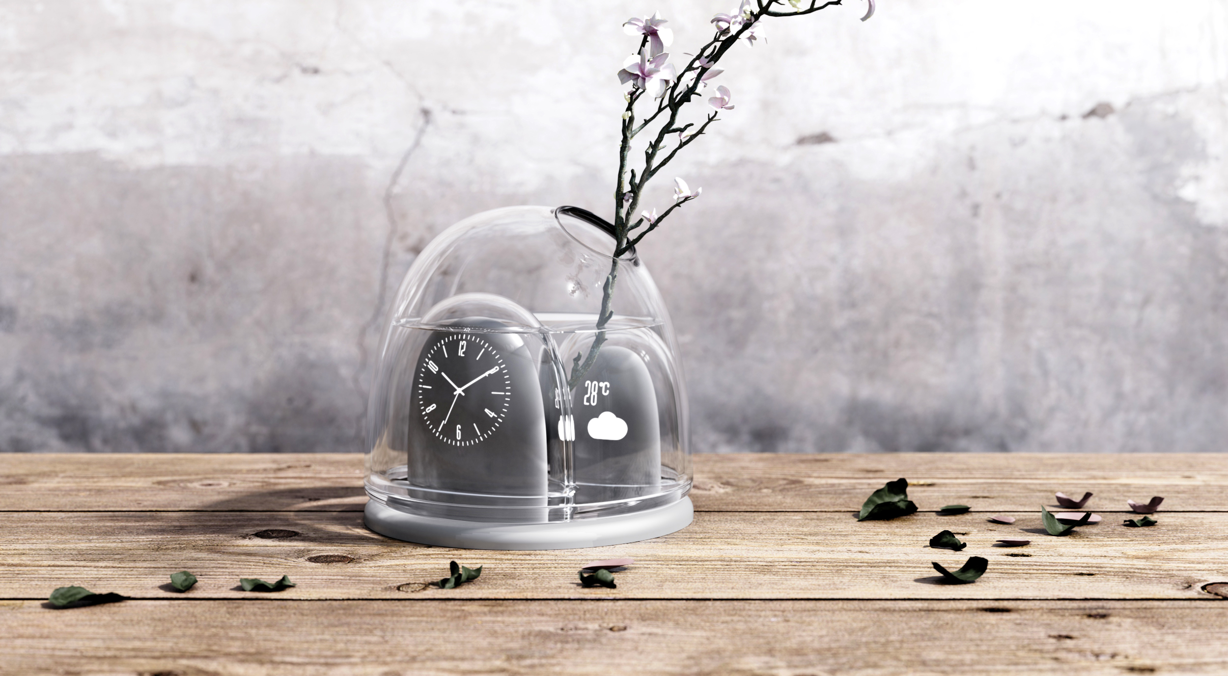 small home appliances，Clock，Home furnishings，fish tank，industrial design，product design，Ornaments，decorate，