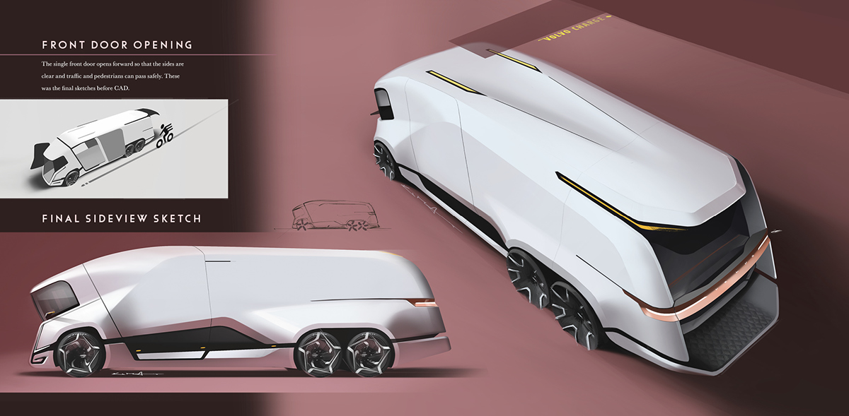 Ubee ，Box type，Volvo，automobile，bus，