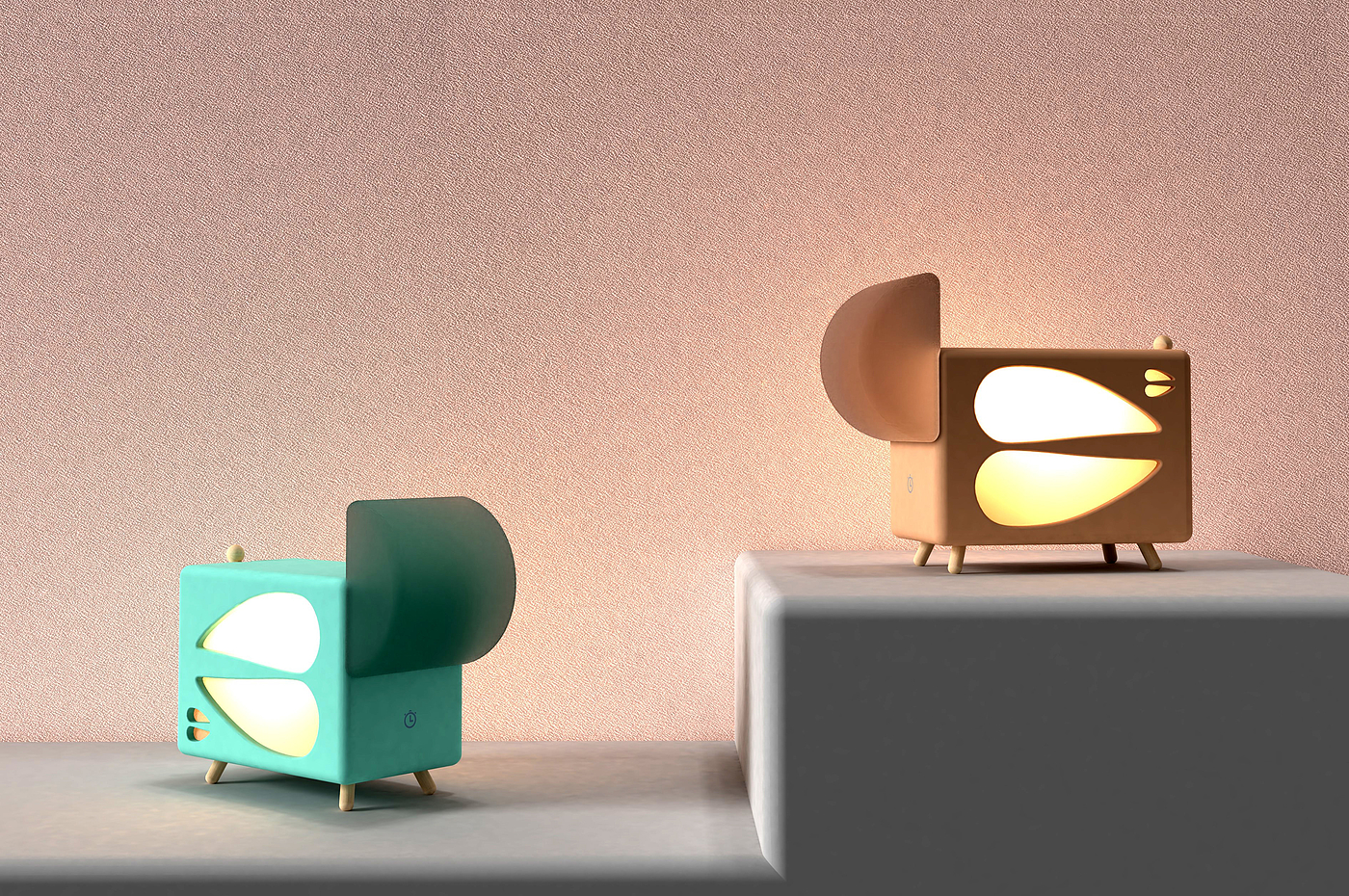 product design，Cute fun，lovely，Night light，