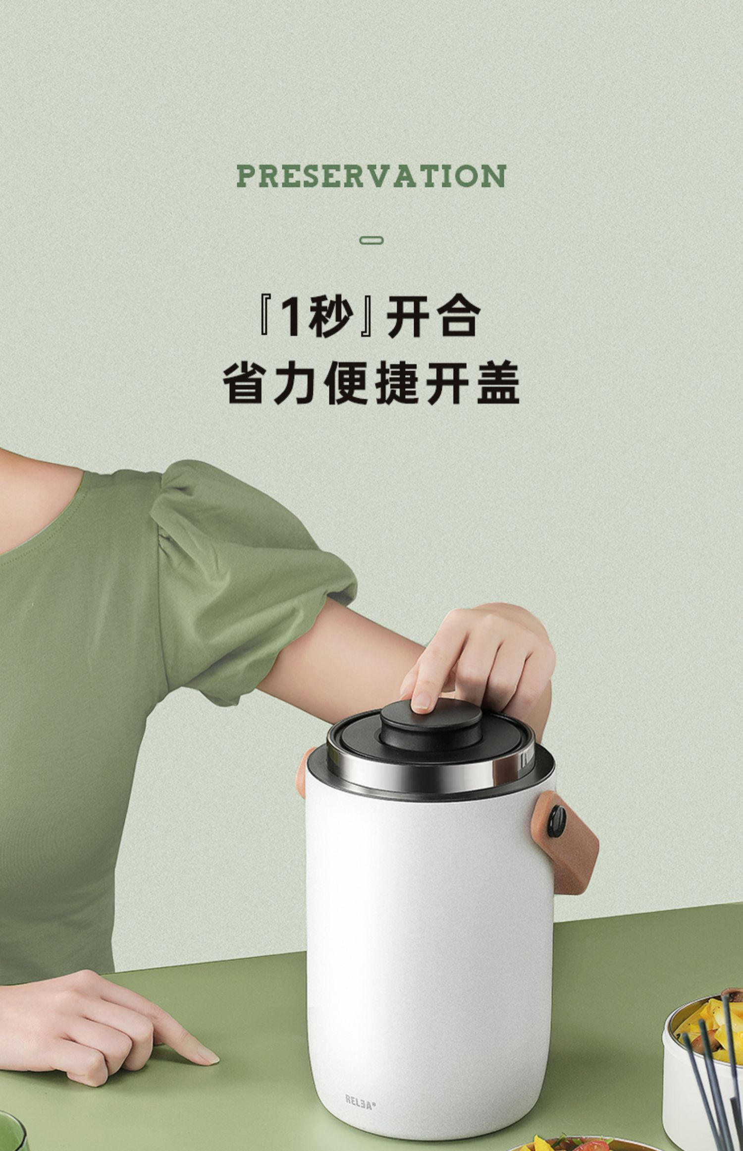 Thermal insulation lunch box，female sex，lunch，Portable lunch box，Heat insulation barrel，