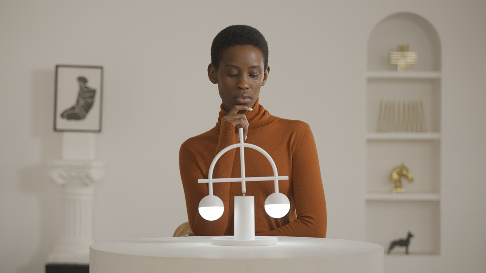 Li zanwen，SOOOQ，Balance lamp，Balance，lamp，