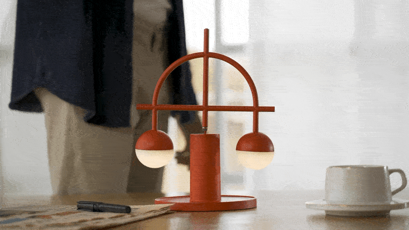 李赞文，SOOOQ，平衡灯，Balance，lamp，