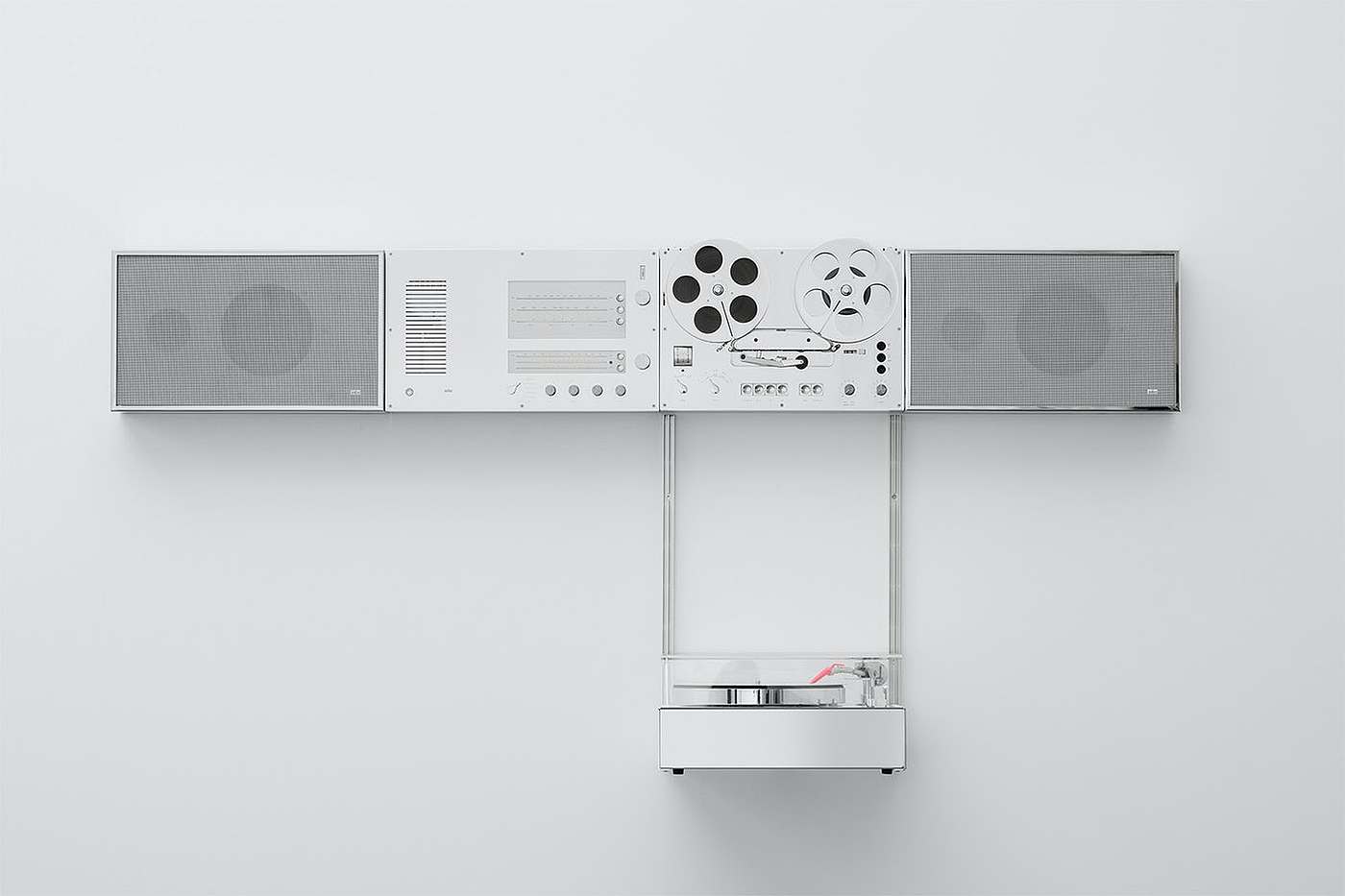 Wall installation，recorder，speaker，