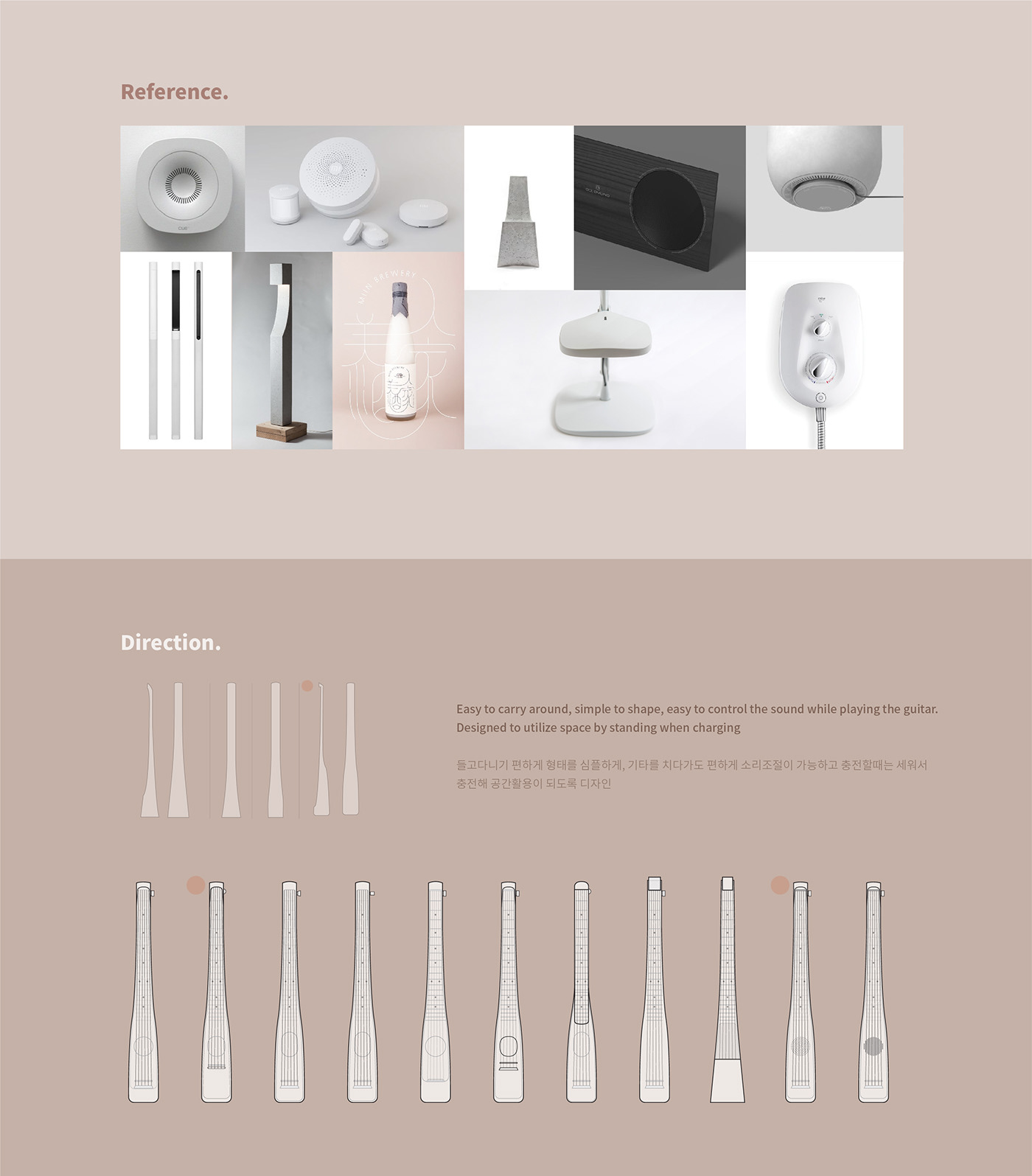 hyoyeong Kim，guitar，app，Bluetooth，speaker，SGC_Show Guitar Code，