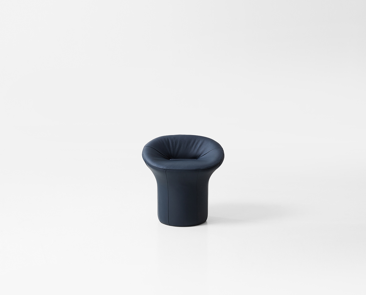 Jiyoun Kim Studio ™，sofa，Scooped Collection，Leatherwear，