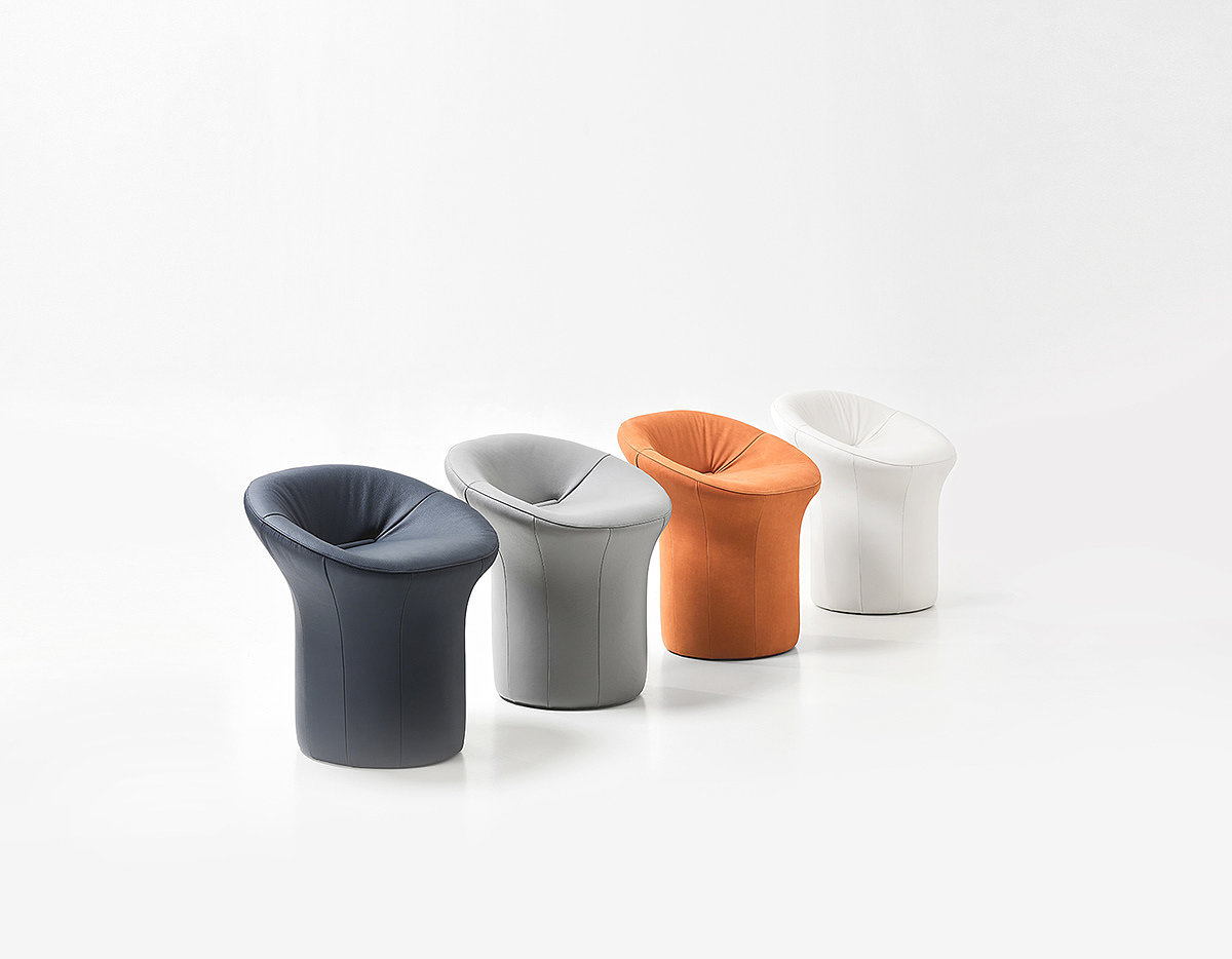 Jiyoun Kim Studio ™，sofa，Scooped Collection，Leatherwear，