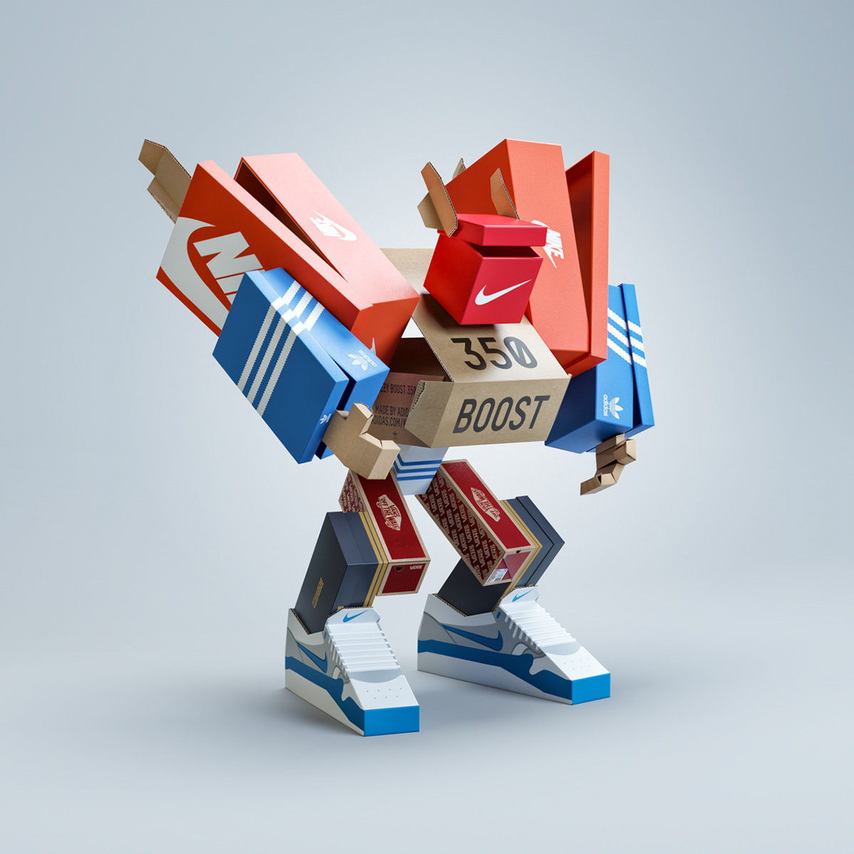 Mechonomics，FOREAL ®  Study，3d，robot，