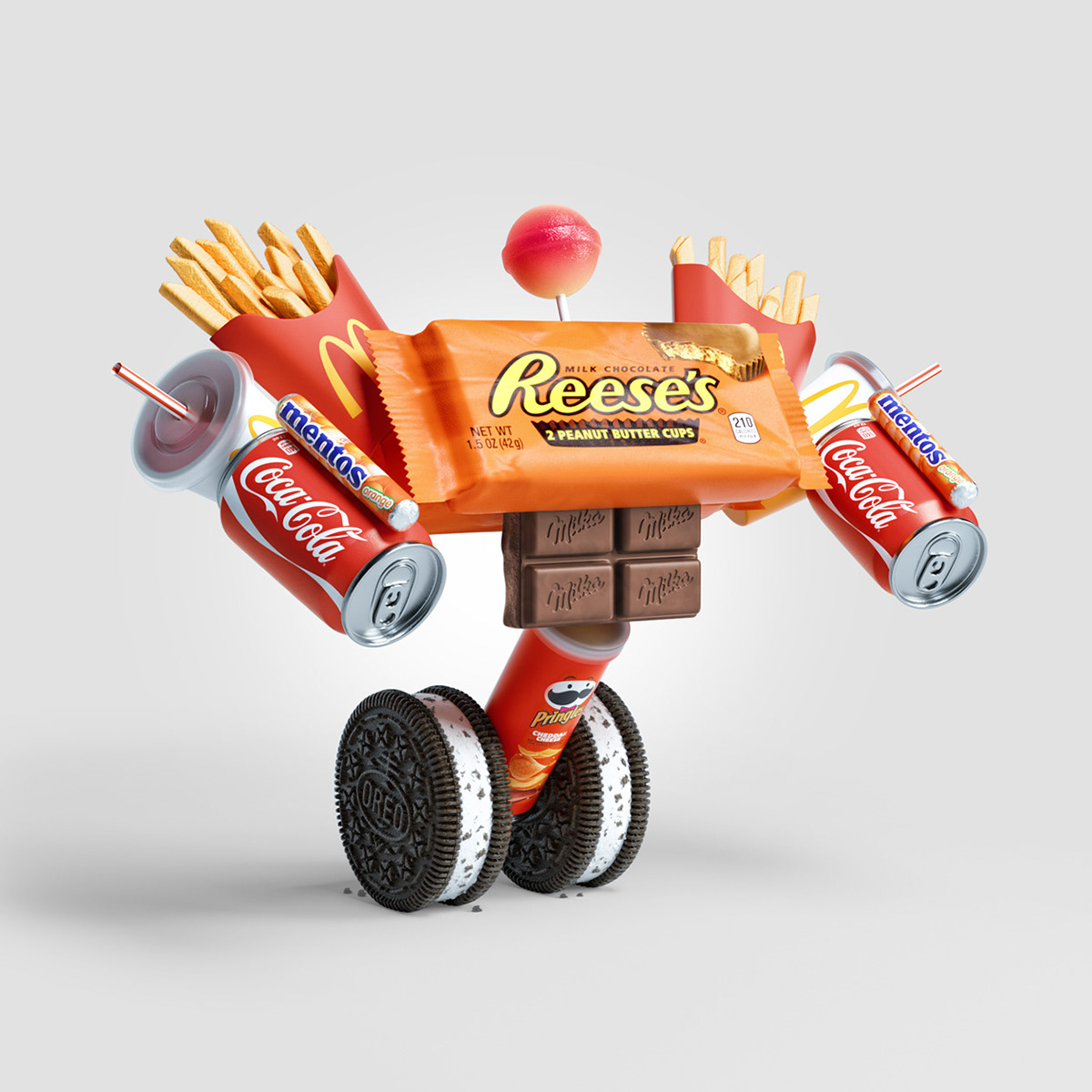 Mechonomics，FOREAL ®  Study，3d，robot，