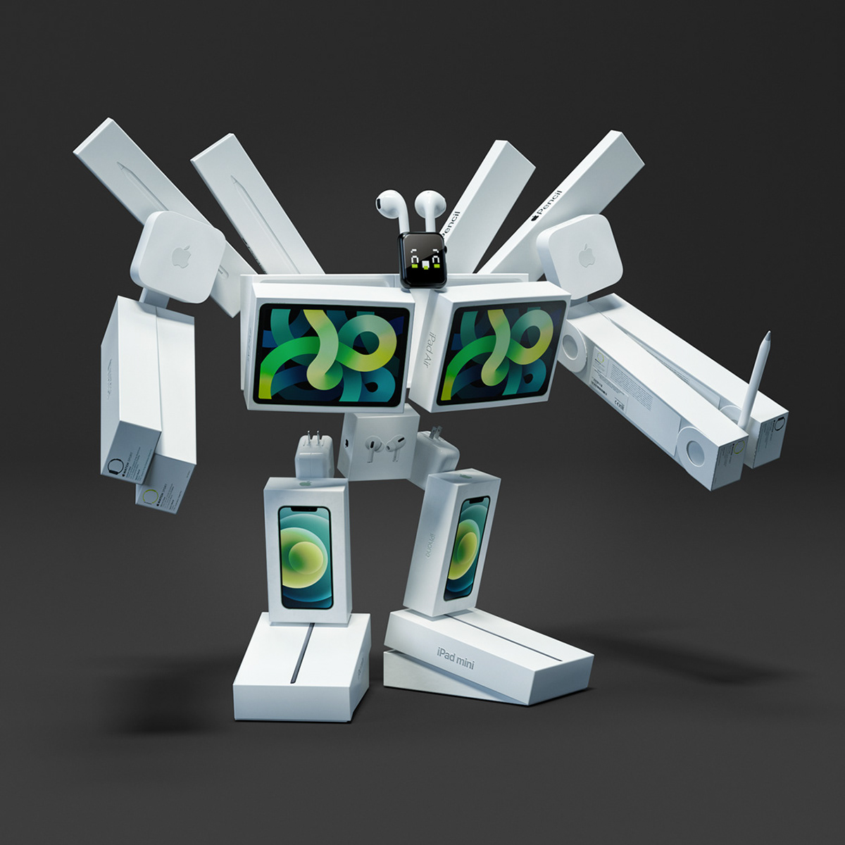 Mechonomics，FOREAL ®  Study，3d，robot，