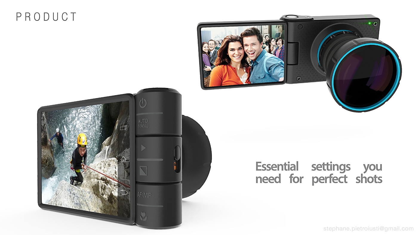 camera，multi-function，industrial design，Improved design，