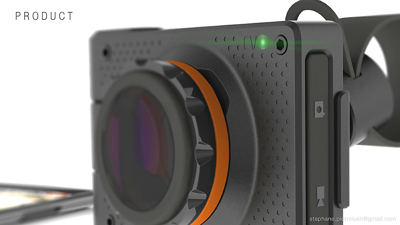 camera，multi-function，industrial design，Improved design，