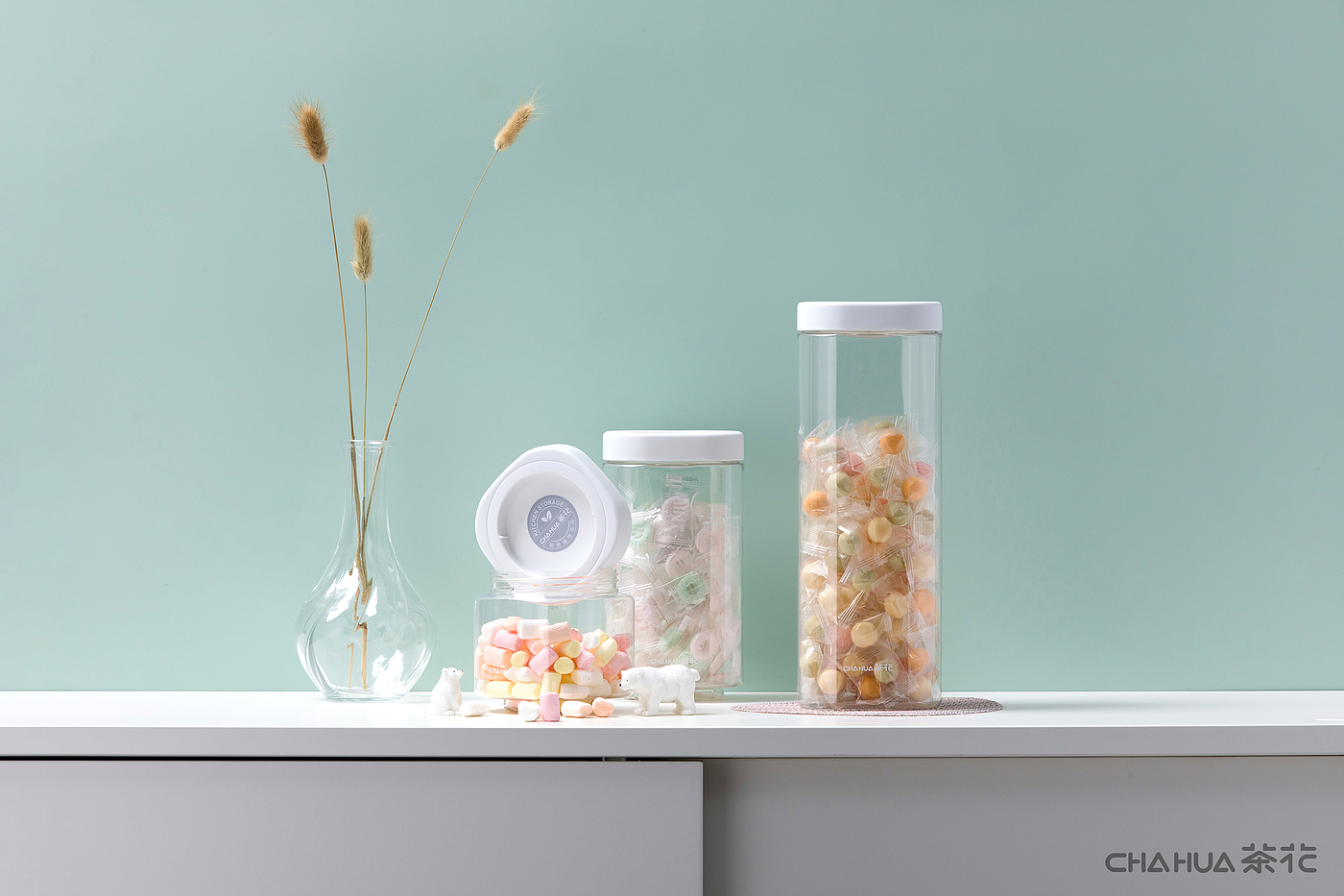 Camellia，Home Furnishing，kitchen，storage tank，Fresh keeping box，