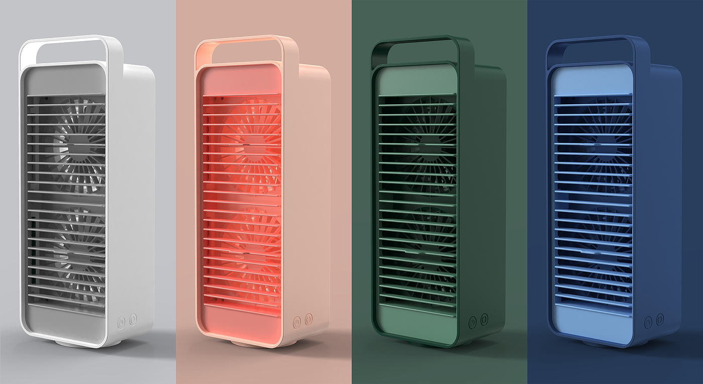 A desktop fan that surprises you，