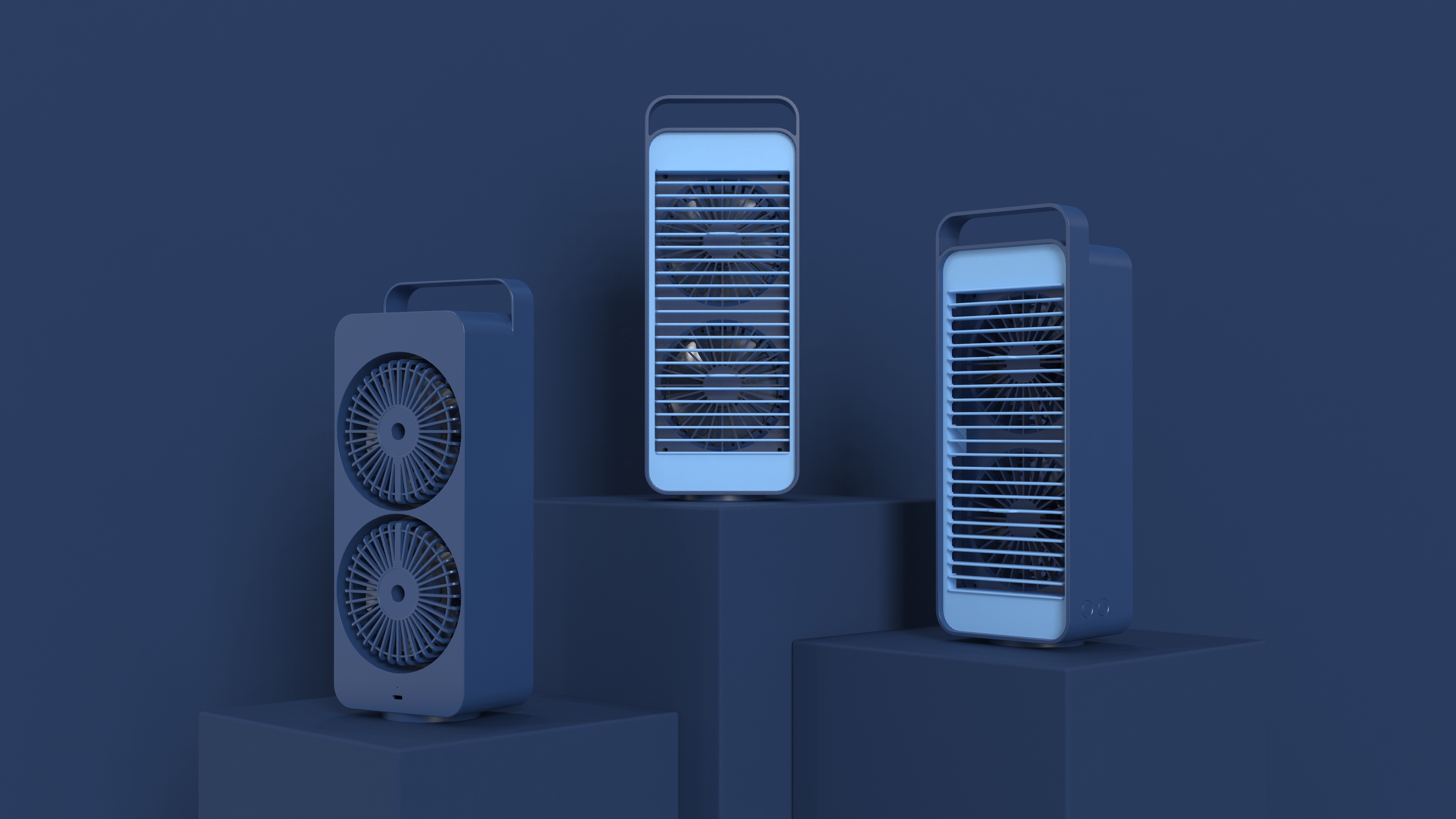 A desktop fan that surprises you，