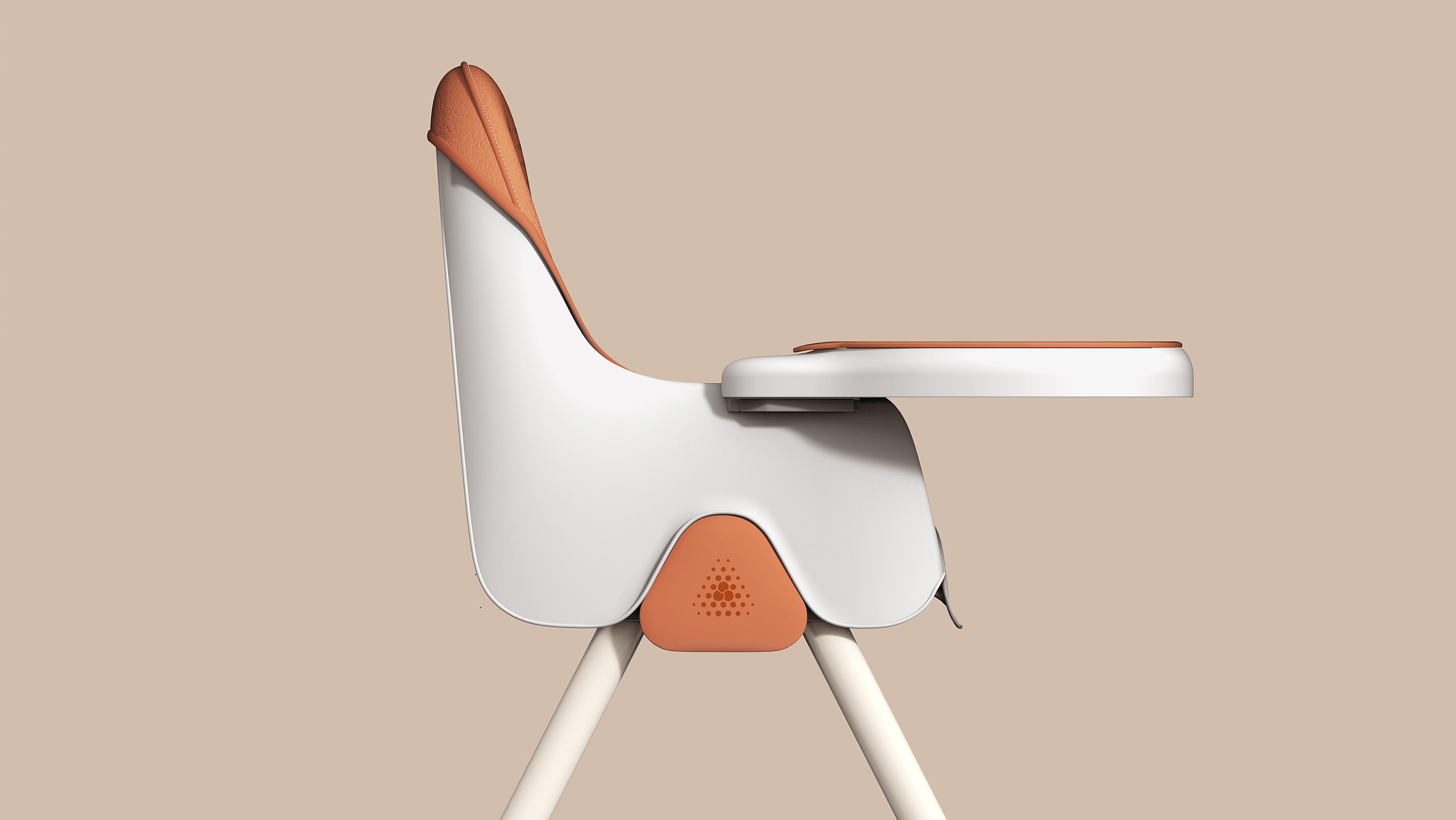 Design，industrial design，Mingrui design，Baby dining chair，