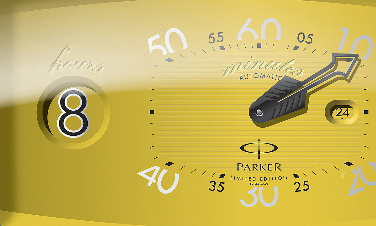 Wrist watch，PARKER，product design，industrial design，