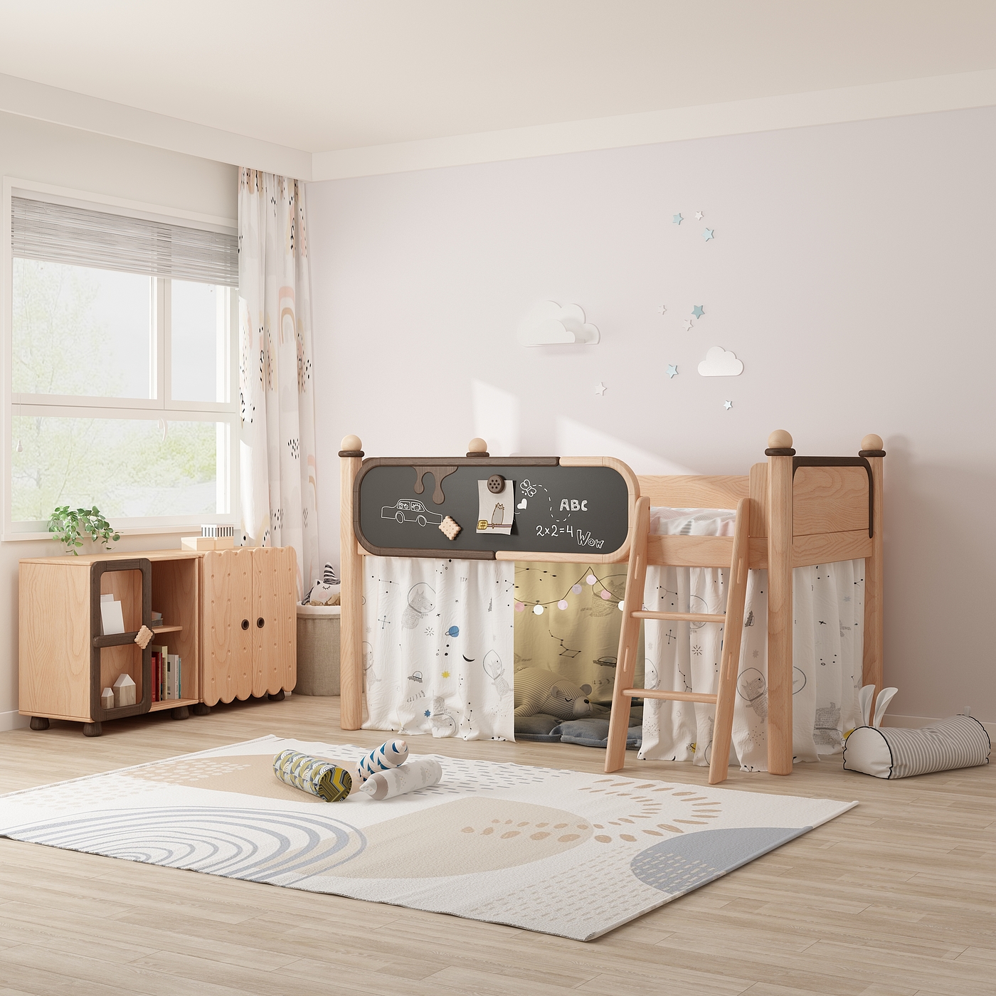 Children's furniture，Home Furnishing，furniture design ，Children's Toys，furniture，Bed，cabinet，