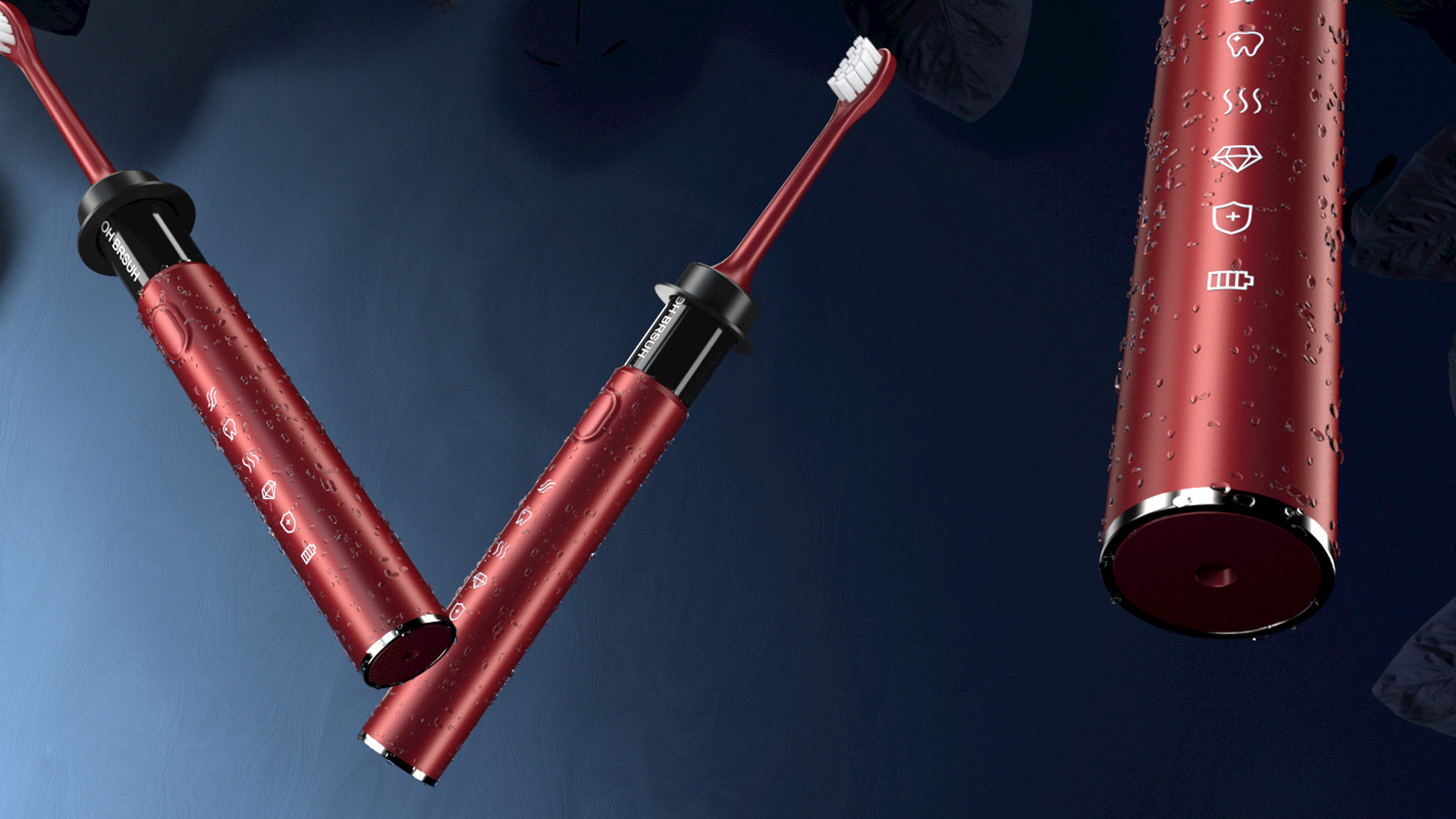 Electric toothbrush，packing，Gehu Electronics，High end packaging，