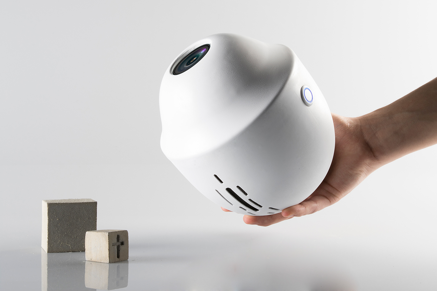 science and technology，Holographic image，The cinerary casket，concept，