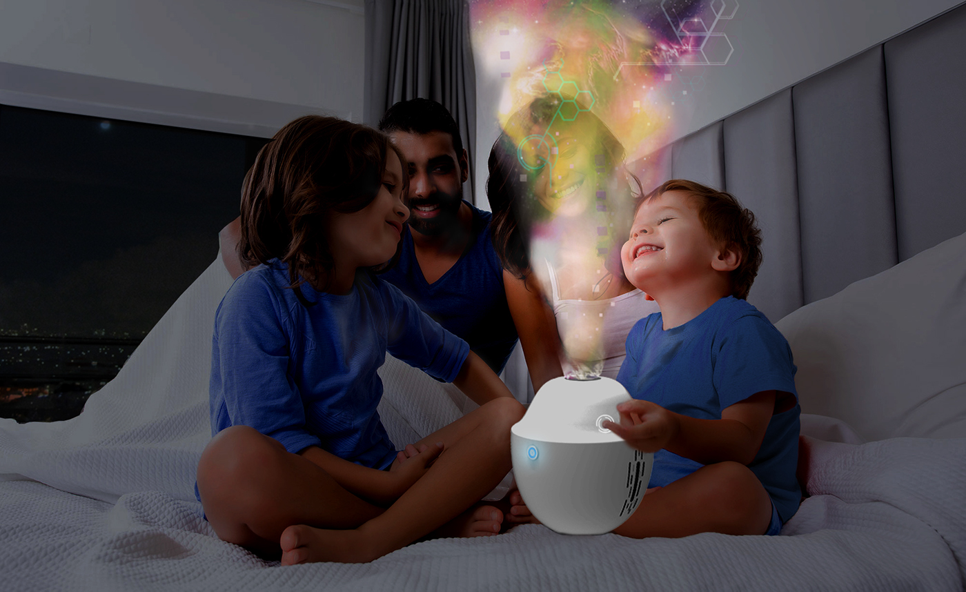 science and technology，Holographic image，The cinerary casket，concept，