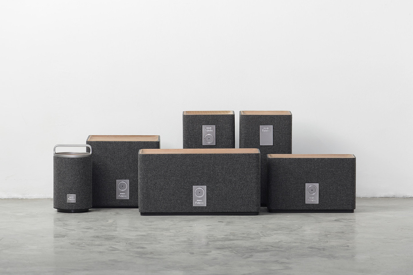 Philips，sound，fidelio，wooden ，
