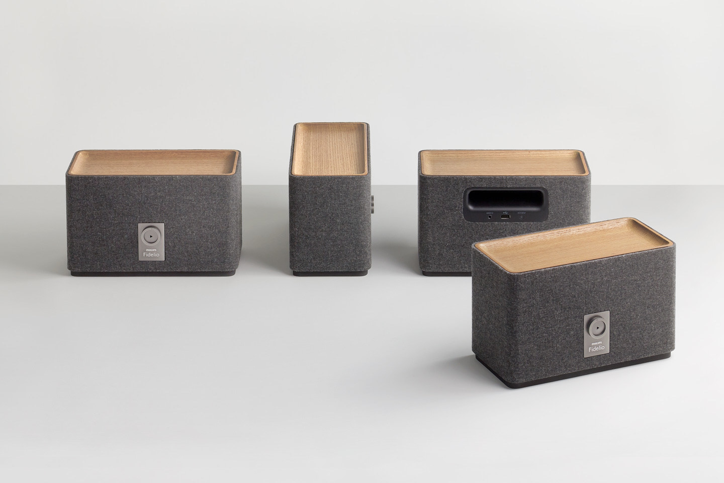 Philips，sound，fidelio，wooden ，