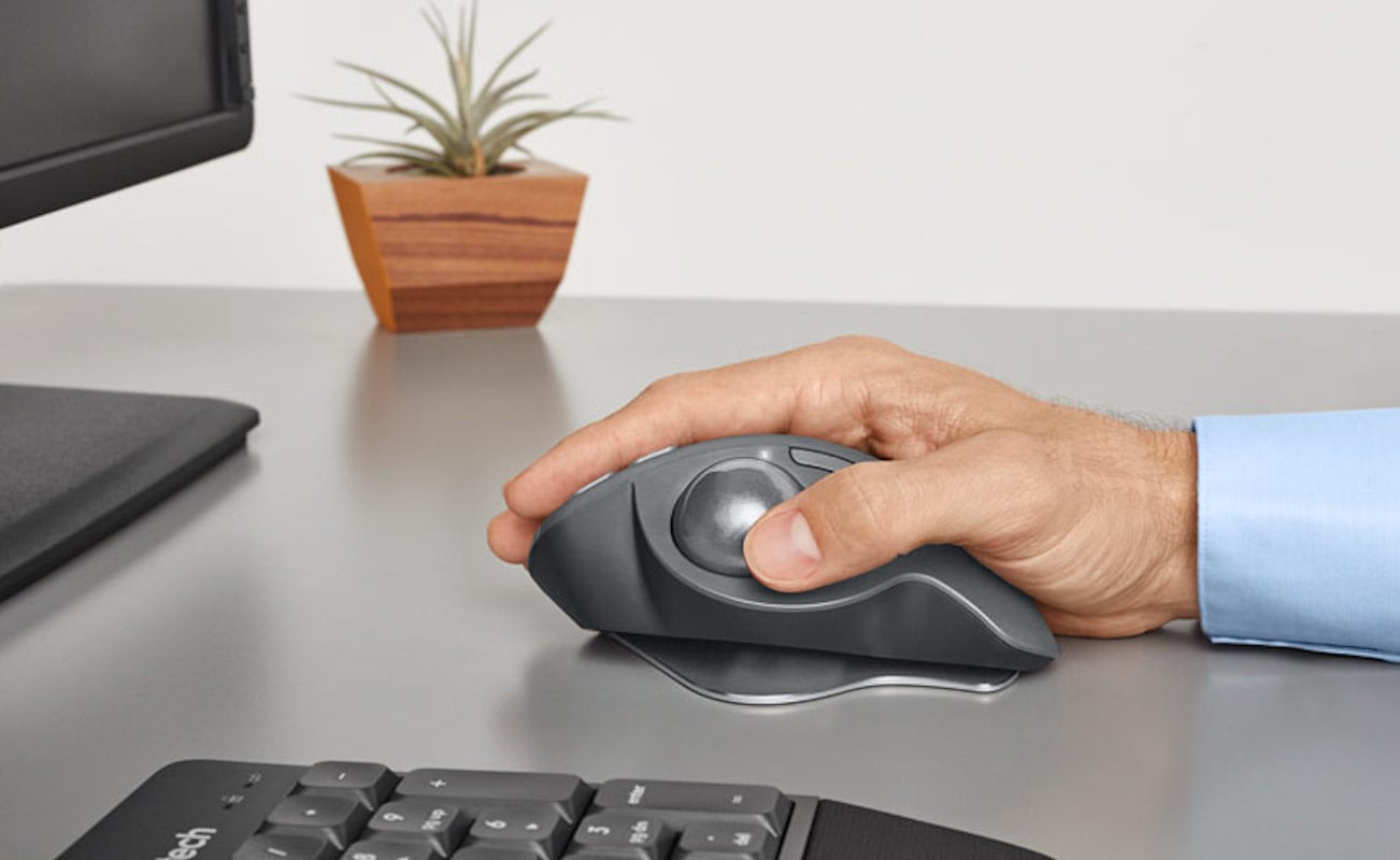 Ergonomics，Logitech，mouse，track ball，