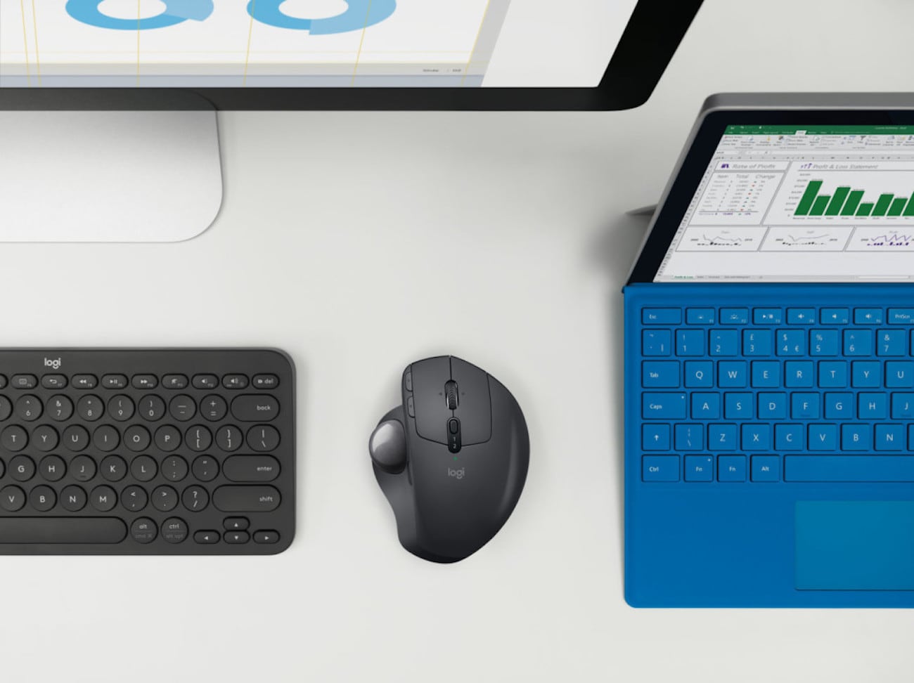 Ergonomics，Logitech，mouse，track ball，