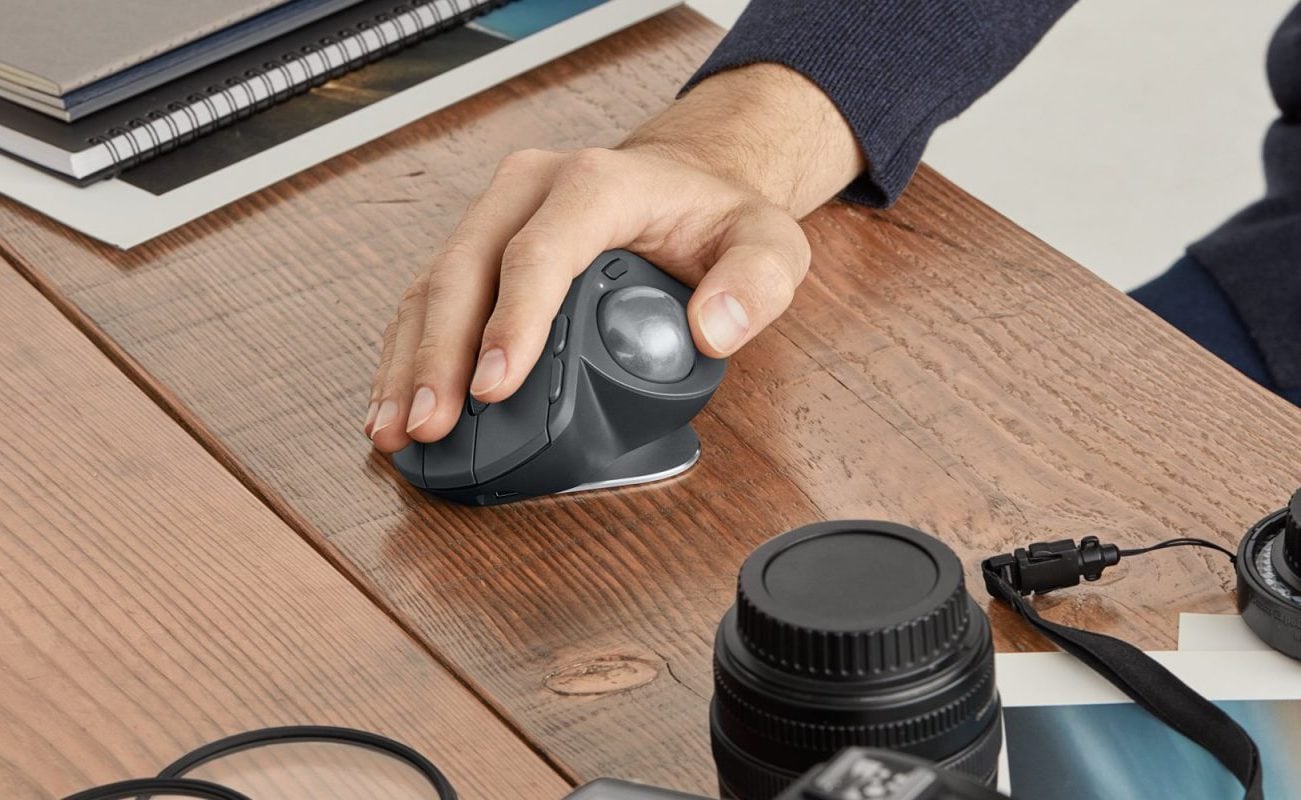Ergonomics，Logitech，mouse，track ball，