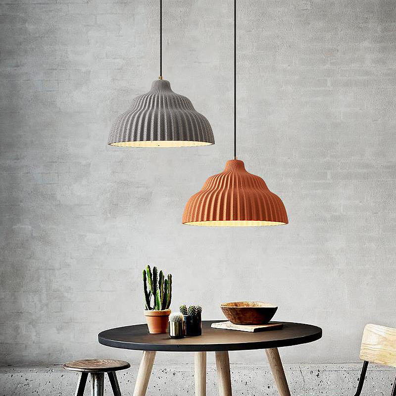 Cement Chandelier，