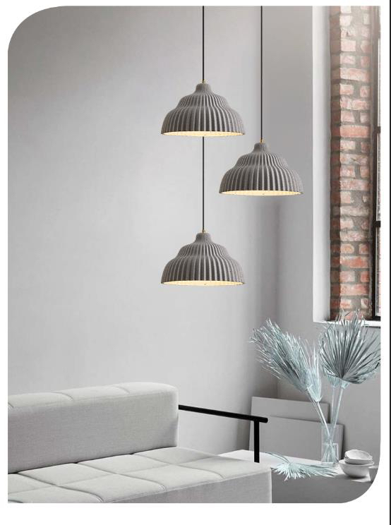 Cement Chandelier，