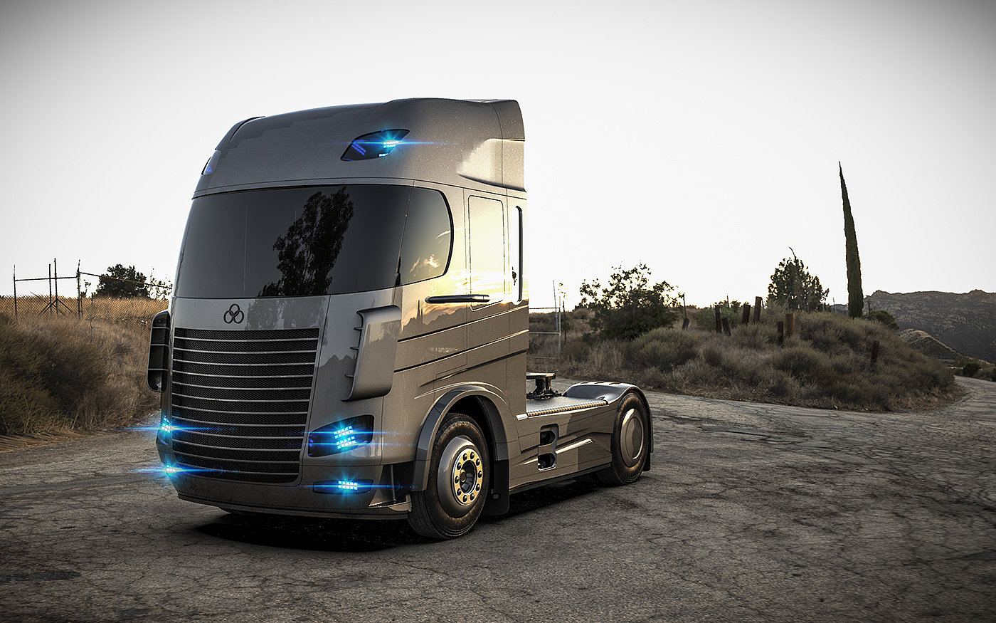 truck，concept，cgi，Ferrari，