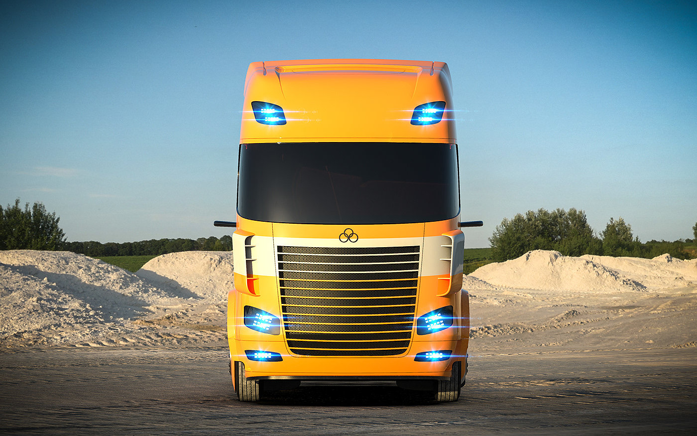 truck，concept，cgi，Ferrari，