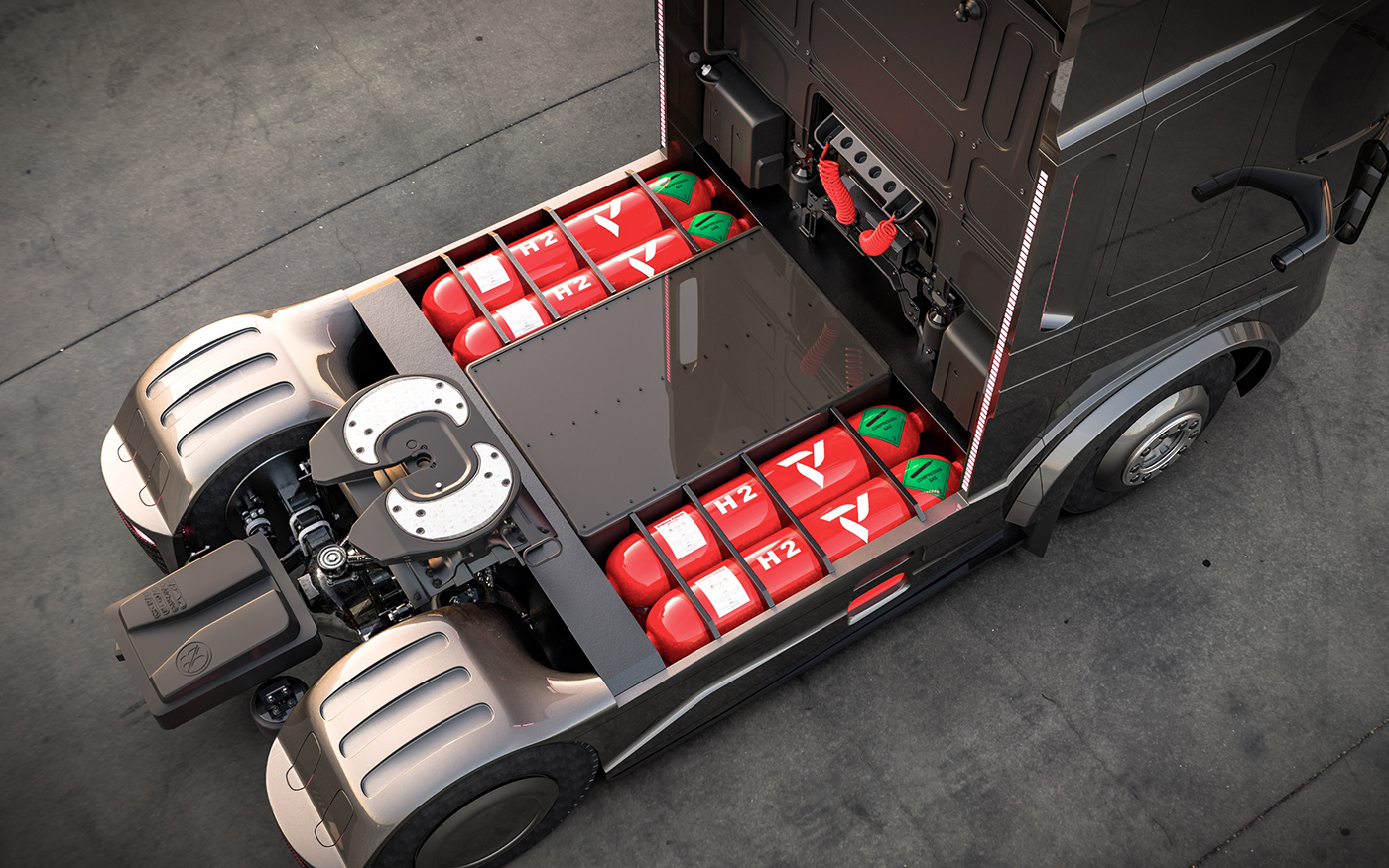 truck，concept，cgi，Ferrari，