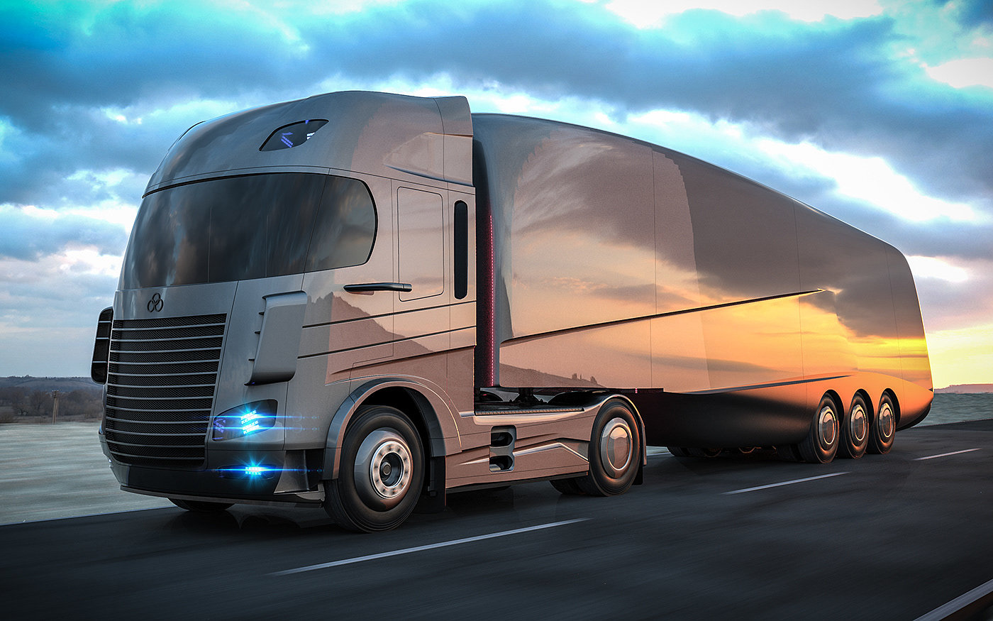 truck，concept，cgi，Ferrari，