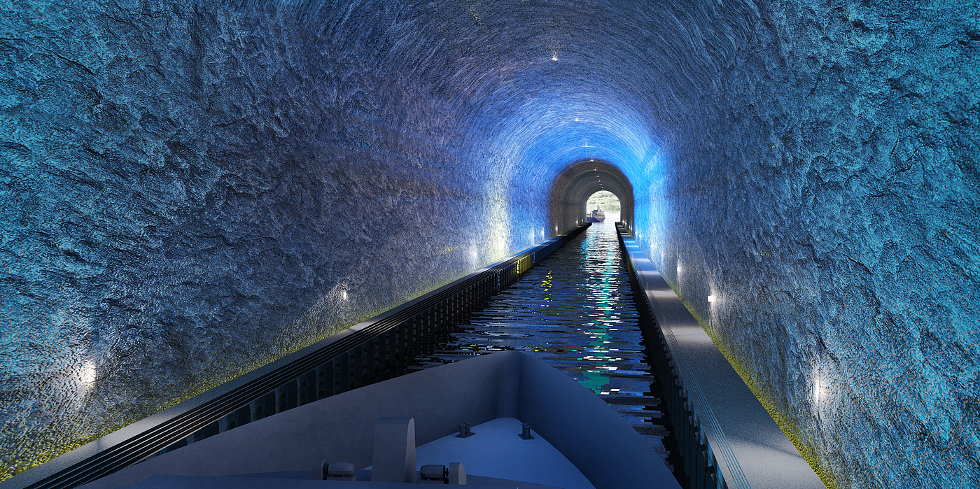 隧道，挪威，船舶，