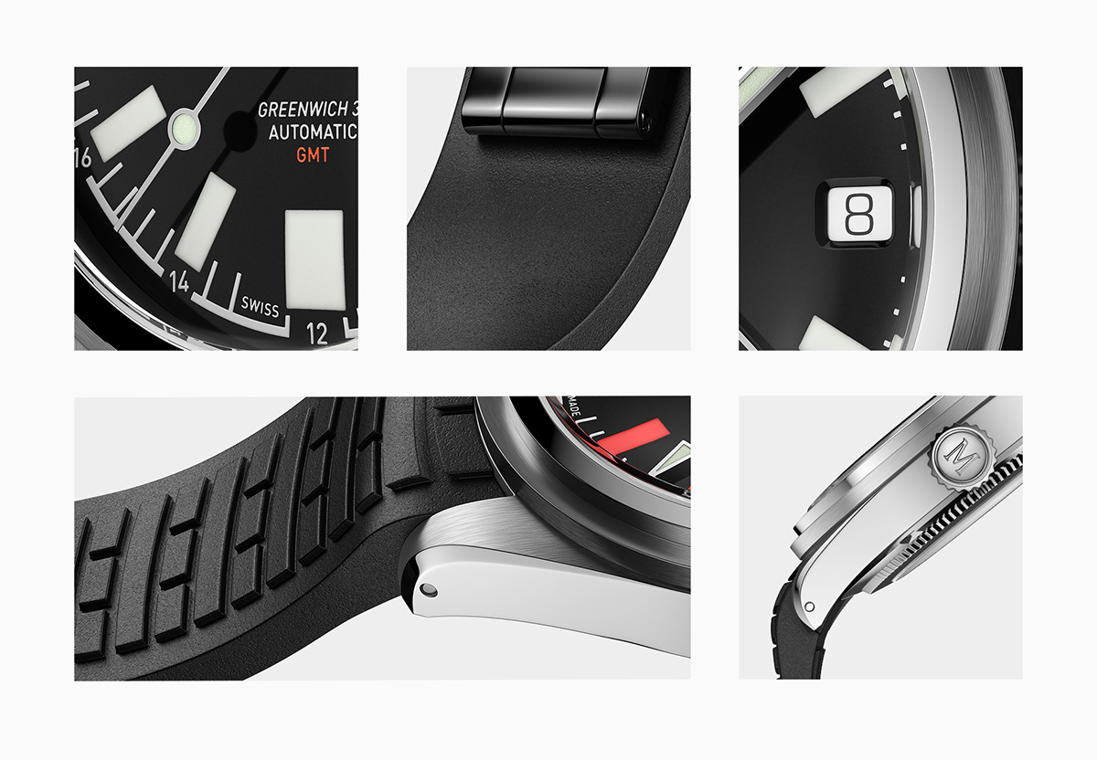 Wrist watch，Render，cgi，